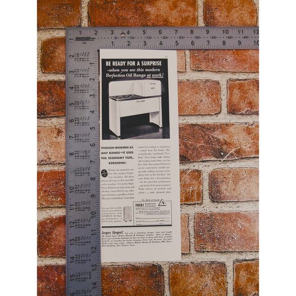 1940s Vintage Print Ad Kerosene Oil Kitchen Applicance Function and Design - Picture 5 of 10